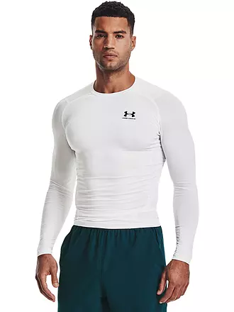 UNDER ARMOUR | Maglietta da fitness da uomo HeatGear® Armour | weiss